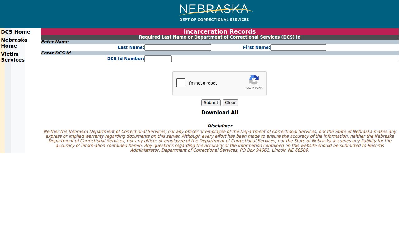 Hastings residents directory Nebraska corrections inmate locator